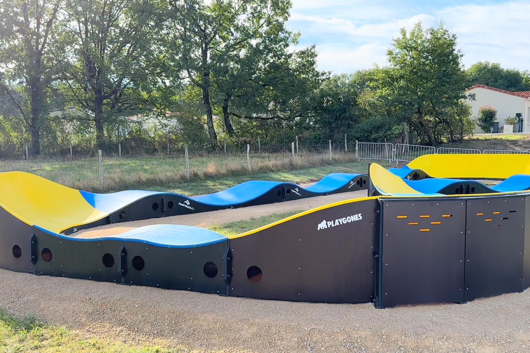 Pumptrack - Nouaillé-Maupertuis (Franța)
