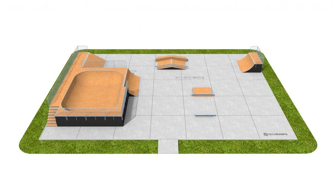 Skatepark Modular PSM15