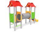 Căsuțe cu tunel și tobogan pentru loc de joacă - BGL-00115 imagine 2