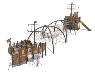 Vapor mare cu structuri de frânghii - BGL-11-8-9III23-1A imagine principala