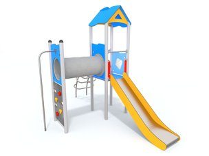 Turn cu tobogan pentru loc de joacă - BGL-1102