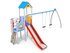 Set castel cu trei turnuri pentru loc de joacă - BGL-1127 miniatura 1