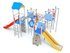 Set cu patru turnuri cu structură de frânghii pentru loc de joacă - BGL-1130 miniatura 3