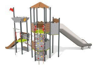 Castel cu turn pentru loc de joacă - BGL-1165