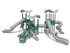 Set cu trei turnuri din materiale reciclate pentru loc de joacă - BGL-1211 RECYCLED miniatura 1