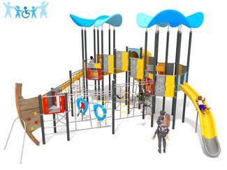 Vapor mare integrativ pentru loc de joacă - BGL-1213 imagine principala