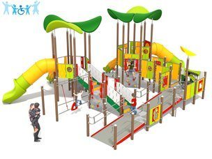 Set mare integrativ pentru loc de joacă - BGL-1227