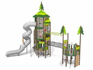 Set temă pădure pentru loc de joacă - BGL-1404-1-1III23-1B