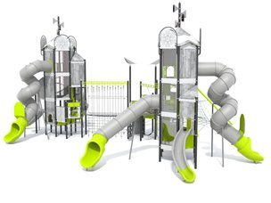 Set mare de turnuri cu tobogane - BGL-1404-6-17XII21-1A