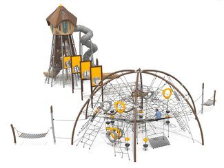 Turn cu structură de frânghii Netiglo pentru loc de joacă - BGL-1431-8-27XI23-1A imagine principala