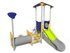 Tobogan cu trepte și tunel pentru loc de joacă - BGL-1705 inox miniatura 1