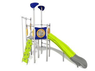 Tobogan scară bară pompieri pentru loc de joacă - BGL-1706 inox