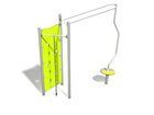 Panou de cățărare cu carusel - BGL-1719 inox imagine 2