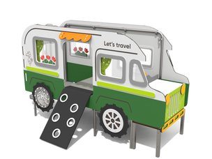 Căsuță în formă de castel pentru loc de joacă - BGL-2028