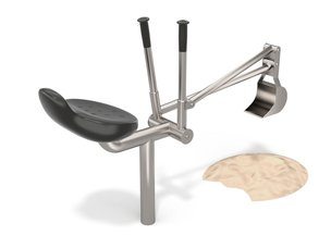 Excavator pentru groapa de nisip la loc de joacă - BGL-2035