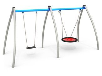 Leagăn dublu pentru loc de joacă - BGL-3025 imagine principala