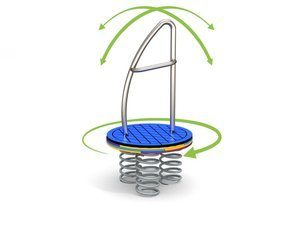 Balansoar surfer carusel pentru loc de joacă - BGL-4022