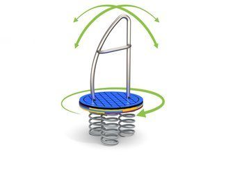 Balansoar surfer carusel pentru loc de joacă - BGL-4022 imagine principala