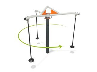 Carusel vertical triplu pentru loc de joacă - BGL-4023 imagine principala