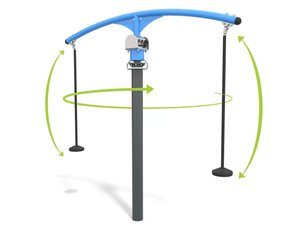 Carusel vertical dublu pentru loc de joacă - BGL-4033