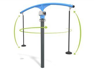 Carusel vertical dublu pentru loc de joacă - BGL-4033 imagine principala