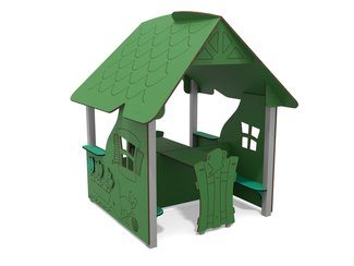 Căsuță din materiale reciclate pentru loc de joacă - BGL-4085 RECYCLED imagine principala