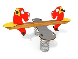 Balansoar pe arc animal pentru loc de joacă - BGL-5020 imagine principala