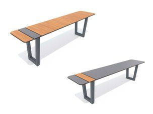 Bancă pentru loc de joacă și parc - BGL-6025