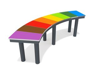 Bancă pentru loc de joacă și parc - BGL-6032