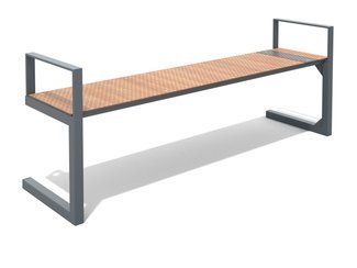 Bancă cu cotiere pentru loc de joacă - BGL-6042 imagine principala