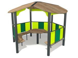 Foișor umbrar pentru loc de joacă în parc - BGL-6080