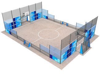 Teren de baschet și fotbal - BGL-6405 imagine principala