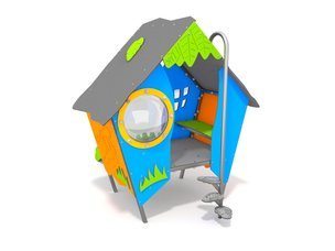 Căsuță tip cabană pentru loc de joacă - BGL-7001