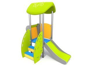 Căsuță cu tobogan și scări pentru loc de joacă - BGL-7101