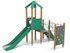 Set pentru loc de joacă cu tobogan din materiale reciclate - BGL-8025 RECYCLED miniatura 1