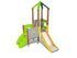 Căsuță cu tobogan pentru loc de joacă - BGL-8043 miniatura 1