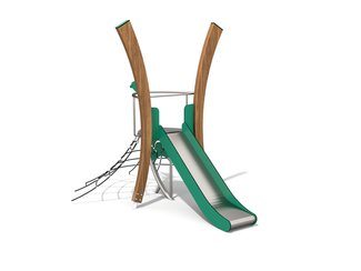 Tobogan pentru loc de joacă din materiale reciclate - BGL-8076 RECYCLED imagine principala