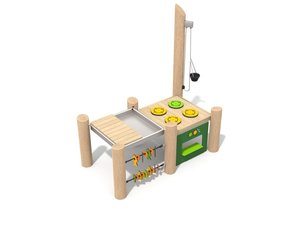 Bucătărie cu noroi pentru loc de joacă - BGL-81-8-29VIII24-1B