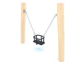 Leagăn din salcâm pentru loc de joacă - BGL-8101 imagine principala