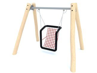 Leagăn pentru persoane cu dizabilități din salcâm pentru loc de joacă - BGL-8131 imagine principala