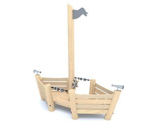 Vapor mic din salcâm pentru loc de joacă - BGL-8165 imagine principala