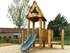 Căsuță cu tobogan din salcâm pentru loc de joacă - BGL-8171 miniatura 5