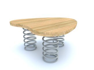 Platformă pe arc din salcâm pentru loc de joacă - BGL-8180 imagine principala