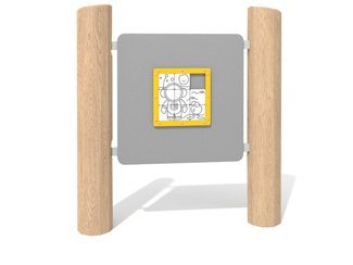 Panou educațional puzzle din salcâm - BGL-8432 imagine principala