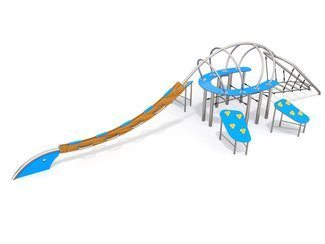 Cursă cu obstacole dinozaur pentru loc de joacă - BGL-8504 imagine principala