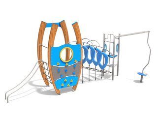 Set de aventură cu carusel pentru loc de joacă - BGL-8514 imagine principala