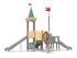 Castel cu un turn pentru loc de joacă cu tobogane - BGL-8612 miniatura 2