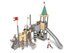 Castel cu un turn pentru loc de joacă cu tobogan și panou de cățărare - BGL-8613 miniatura 1
