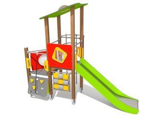Turn cu tobogan pentru loc de joacă - BGL-8902 imagine principala