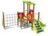 Turn cu structură de frânghii și tobogan pentru loc de joacă - BGL-8910 miniatura 2